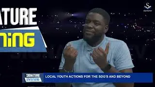 LOCAL YOUTH ACTIONS FOR THE SDG'S AND BEYOND - SIGNATURE TV #viral #ai #video #foryou #new #ai