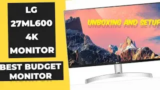 LG 27Ml600 Full Hd 27 Inch // BEST 4k MONITORS // BEST MONITORS // GAMING  BORDERLESS MONITOR