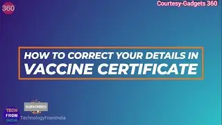 How To Correct Errors In Covid19 Vaccine Certificate Explain!!!!!! 🔥🔥🔥🔥👍👍👍
