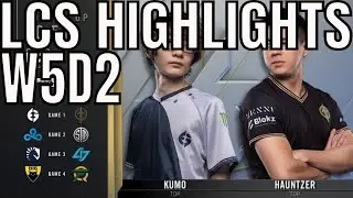 LCS Highlights ALL GAMES Week 5 Day 2 Summer 2020 League Championship Series