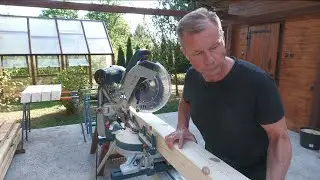 Wiata Garażowa cz 5 Zastrzały i Niezależna Kalenica Carport Part 5 Braces and Independent Ridge Beam