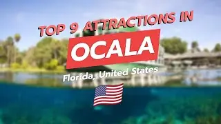 9 главных достопримечательностей Окалы, Флорида 🇺🇸✨ | Силвер-Спрингс, музеи, театры и многое другое