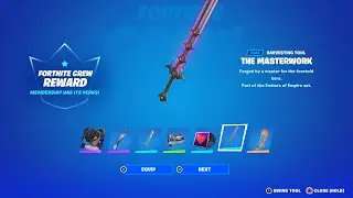 HOW TO GET THE MASTERWORK PICKAXE IN FORTNITE!
