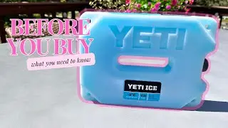 YETI ICE Refreezable Reusable Cooler Ice Pack Review | 4lb. Epic Cooling Technology