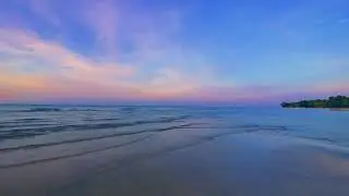 Ocean Sunset Retreat ASMR 4K 🌅 Gentle Waves Ambience for Deep Sleep Focus and Peace Calm