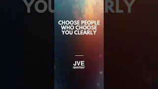 Choose people who choose you clearly 🤝 #motivation