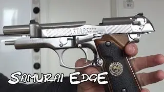 WE Samurai Edge - M92F Chrome GBB (Resident Evil)
