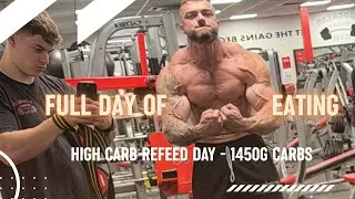 HIGH CARB REFEED DAY(1450G) - 2 WEEKS OUT