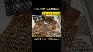 Metal Wire Mesh  #wiremesh #interiordesign #homedecor #decorativemesh #architecture #metalmesh