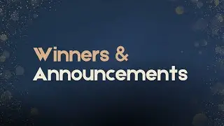 Winners and Announcements | S127B