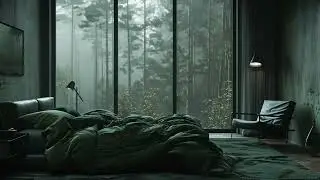 Gentle Rain and Piano ASMR in Bedroom Ambience for Sleep, Study, and Peaceful Relaxation 🌙