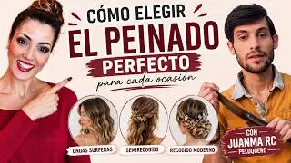 Como me peino con el pelo largo.Peinados para momentos especiales. Colaboración con Juanma RC