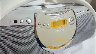 Sony PSYC zs-yn7 AM/FM radio CD Mega Bass Boom Box