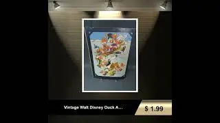 Vintage Walt Disney Duck Album 5 Complete Duck Stories Comic Book 1953