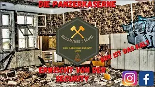 DIE PANZERKASERNE I ERWISCHT vom SICHERHEITSDIENST I Bunker im Wald gefunden