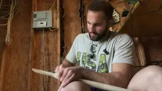 Making Axe Handle for Double Bit Axe, From Tree to Handle.