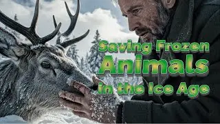 Saving Frozen Animals in the Ice Age ❄️  Cinematic AI Story