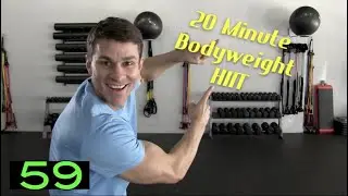 Advanced Bodyweight HIIT Workout At Home To Burn Fat-20 Minutes (No Equipment Needed)