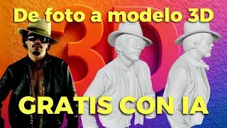 Modelos 3D gratis con Inteligencia Artificial: Convierte im&aacute;genes y fotos a formato 3D