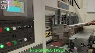 #Dinglong OPEN-CLOSE type , FFG-SNOVA-TP924 #Flexo Folder Gluer inline machine
