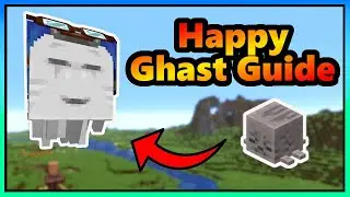 🎃 Happy Ghast Guide Minecraft 👻 How to Use & Farm the Friendly Ghast!