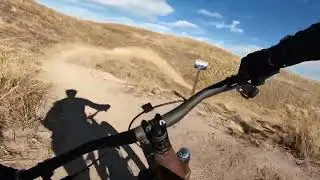 Bear Creek Lake Park - New reroute and fun descent (blue side only)!!!