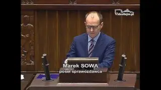 Marek Sowa - wystąpienie z 17 marca 2016 r.