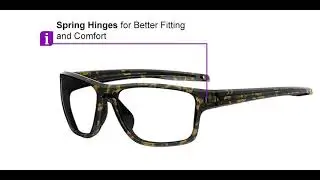 KA0101 Tortoise Prescription Safety Glasses - Eyewear Canada