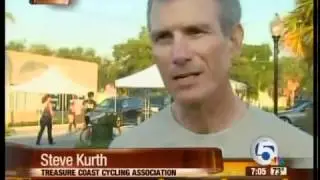 Cyclists in Stuart riding for charity