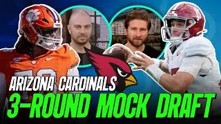 Arizona Cardinals 3 Round Mock Draft | PFF