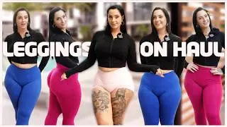 Leggings That Hug in All the Right Places! Naomi Foxx&rsquo;s Try-On Haul #tryonhaulshein #leggings