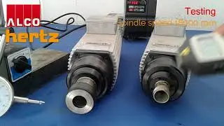 Hertz Spindle motor 2,2Kw Ceramic 24000rpm and CK 18000 rpm
