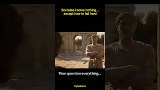 Socrates knows nothing&hellip; except he&rsquo;s falling for her. 🏛️❤️ #Socrates