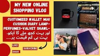 Online earning | Vlog 8 | Customize Wallet-Pen- Cushion-Diary- Lamp-Clock | Perfumes many more...