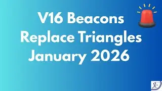 V16 Beacons Replace Triangles
