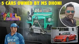 5 Cars Owned By MS DDHONI | MS Dhoni's car collection # Shorts