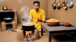 মাটির চুলায় মায়ের হাতের সবজি খিচুড়ি! | Village Style Cooking #VillageCooking 
