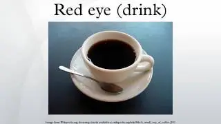 Red eye (drink)