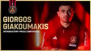 WATCH | #ATLUTD introduce forward and Designated Player Giorgos Giakoumakis