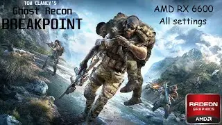 AMD RX 6600 Ghost Recon Breakpoint Benchmark / 1920x1080 Все настройки