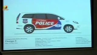 Modernization of Telangana Police : CM KCR finalizes logos for Police vehicles