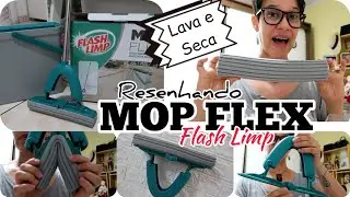 MOP FLEX COM BALDE LAVA E SECA DA FLASH LIMP 💦❤️ PARECE SEKITO, MAS NÃO É... RESENHA 🏠🧐 DONA DE CASA
