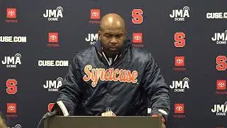 Fran Brown postgame at Notre Dame