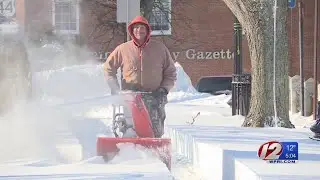Southeastern Mass. cleans up following winter storm