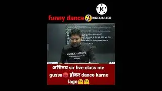 abhinay Sir started dancing🥰 being angry😡 #maths brand:#Abhinay_maths #abhinay_sir_ka_deshi_chela