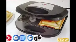 SilverCrest Sandwich Maker.  Sandwichmaker. SSWM 750 A1
