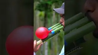 DIY Creations With Colourful Balloons Toys #craft #handmade #bamboo