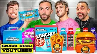 Provo i CIBI degli YOUTUBERS PI&Ugrave; FAMOSI al MONDO!