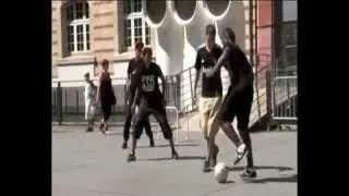 Soccershowdown Paris   Part 2   3VS3 Match against French streetsoccer players   YouTube