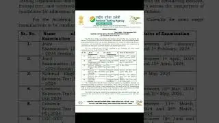 CUET UG & PG Official Datesheet Released 🥳 | #cuet2024 #cuetpreparation #cuet